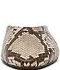 Steve Madden Sherman Snake Print Flat Mules - Image 4