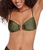 Steve Madden Shine Bright X-back Ring Bralette Swim Top - Image 4