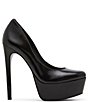Steve Madden Silene Leather Stiletto Platform Pumps - Image 2