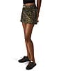 Steve Madden Simona Leopard Print Denim Bubble Hem Mini Skirt, Color:Hot Spots Print - Image 3