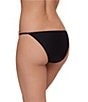 Steve Madden Sleek N Chic Double Gold Ring Strap Side Swim Bottom - Image 5