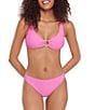 Steve Madden Sleek N Chic Ring Scoop Neck Bralette Swim Top - Image 6