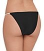 Steve Madden Sleek N Chic String Triangle Strap Side Hipster Swim Bottom - Image 2