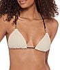 Steve Madden Sleek N Chic String Triangle Swim Top & Strap Side Hipster Swim Bottom - Image 3