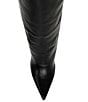 Color:Black - Image 5 - Smith Leather Foldover Tall Boots