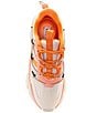 Color:Greige/Orange - Image 5 - Spectator Chunky Lace-Up Sneakers