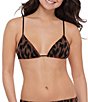 Steve Madden Static Leopard Triangle Swim Top - Image 1