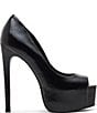 Steve Madden Stelan Leather Peep Toe Platform Stiletto Pumps - Image 2