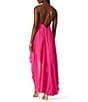 Steve Madden Suzanne Halter Shift Hi Low Maxi Dress - Image 2