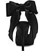 Steve Madden Teacup Satin Bow Detail Slingback Stiletto Pumps - Image 3