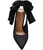 Steve Madden Teacup Satin Bow Detail Slingback Stiletto Pumps - Image 5