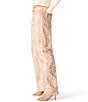 Steve Madden The Bleecker Bambi Spot Printed Low Rise Slim Barrel Leg Denim Jeans - Image 3