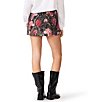 Steve Madden Tiffanie Rose Romance Printed Sequin A-Line Mini Skirt - Image 2