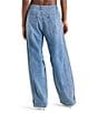 Steve Madden Tre Denim Mid-Rise Wide Leg Adjustable Ankle Strap Jeans, Color:Forever Blue - Image 2