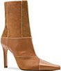 Steve Madden Trial Leather Patchwork Booties - Image 1