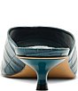 Steve Madden Trina Croco Embossed Kitten Heel Slide Sandals - Image 3