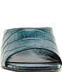 Steve Madden Trina Croco Embossed Kitten Heel Slide Sandals - Image 4