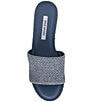 Steve Madden Trippy Crochet Platform Block Heel Slide Sandals - Image 6