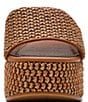 Steve Madden Trippy Raffia Platform Block Heel Slide Sandals - Image 4