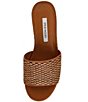 Steve Madden Trippy Raffia Platform Block Heel Slide Sandals - Image 5