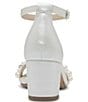 Color:Pearl - Image 3 - Tween Girls' J-Carrson Pearl Embellished Dress Sandals (Youth)