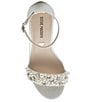 Color:Pearl - Image 5 - Tween Girls' J-Carrson Pearl Embellished Dress Sandals (Youth)