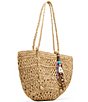 Steve Madden Tydes Raffia Shopper Bag - Image 5