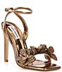 Color:Bronze Metallic - Image 1 - Ulyana Flower Dress Sandals