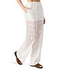 Steve Madden Venetia Corded Lace Pull-on Coordinating Pants, Color:Antique - Image 3