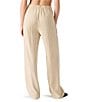 Steve Madden Venetia Pin Stripe Straight Leg Coordinating Pants, Color:Oatmeal - Image 2