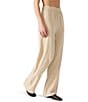 Steve Madden Venetia Pin Stripe Straight Leg Coordinating Pants, Color:Oatmeal - Image 3