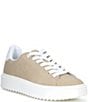 Steve Madden Women's Charlie Suede Platform Sneakers - Image 1