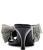 Color:Black/Silver - Image 3 - x Jessica Rich Aurora Rhinestone Bow Dress Sandals