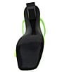 Color:Neon Lime/Multi - Image 6 - x Jessica Rich Harriet Toe Loop Kickstand Heel Sandals