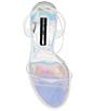 Color:Iridescent - Image 5 - x Jessica Rich Nova Clear Platform Dress Sandals