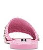 Color:Pink - Image 3 - x Jessica Rich Starlight Raffia Rhinestone Banded Sandals