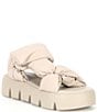 Color:Taupe - Image 1 - Xandra Puffed Platform Sandals