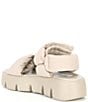 Color:Taupe - Image 3 - Xandra Puffed Platform Sandals