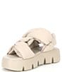 Color:Taupe - Image 4 - Xandra Puffed Platform Sandals