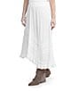 Steve Madden Stevie by Steve Madden Asymmetrical Maxi Skirt, Color:Cloud Dancer - Image 3