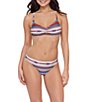 Stevie by Steve Madden Bikinis & Saddles Cross Back Bralette Swim Top - Image 3