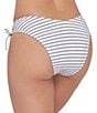 Stevie by Steve Madden Boat Stripe Multiway Convertible Triangle Swim Top & Boat Stripe Side Tie Hipster Swim Bottom - Image 3