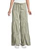 Stevie By Steve Madden Chambray Wide Leg Pants - Image 1
