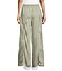 Stevie By Steve Madden Chambray Wide Leg Pants - Image 2