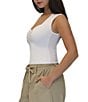 Stevie By Steve Madden Cinch Front Crop Top - Image 3