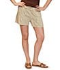 Stevie By Steve Madden Drawstring Tiered Shorts - Image 1