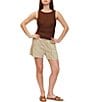 Stevie By Steve Madden Drawstring Tiered Shorts - Image 3