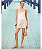 Stevie By Steve Madden Drawstring Tiered Shorts - Image 4