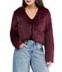 Stevie by Steve Madden Faux Fur Collarless Jacket - Image 1