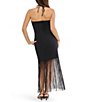 Stevie by Steve Madden Fringe Hem Halter Dress - Image 2